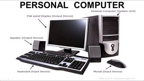 Personal Computer Examples And Definition