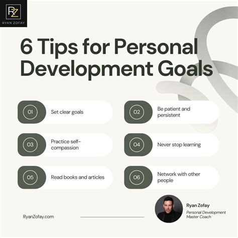 Personal Development Examples For Work