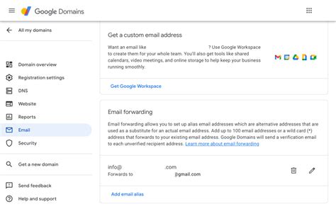 personal email with custom domain vs gmail