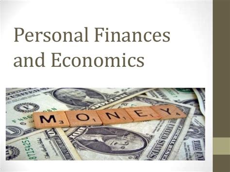 personal finance and economics 