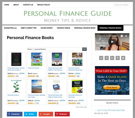 personal finance websites