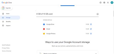 Personal Gmail Storage Limit