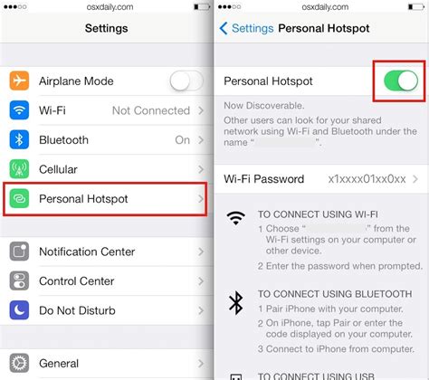 Personal Hotspot Iphone Windows