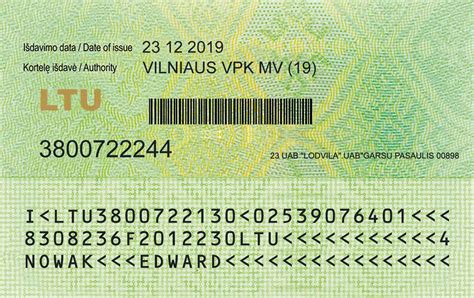 personal identification number lithuania