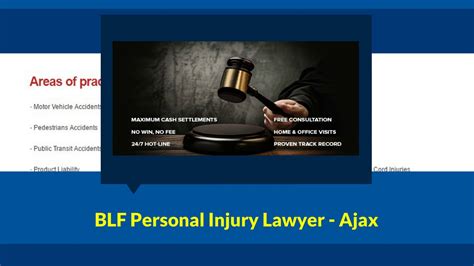 personal injury lawyer ajax