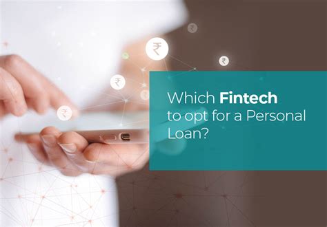 personal loan from fintech companies