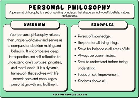 7 Personal Philosophy Examples