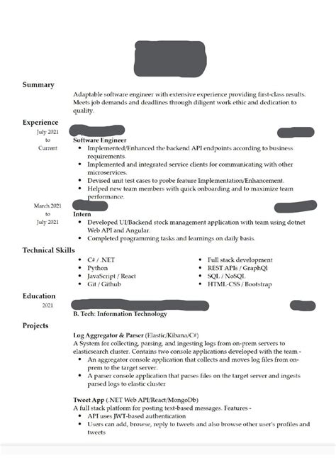 personal projects for software engineering reddit