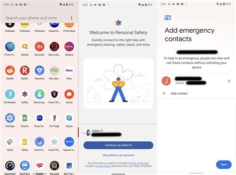 Personal Safety App Android