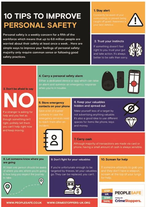 personal safety tips
