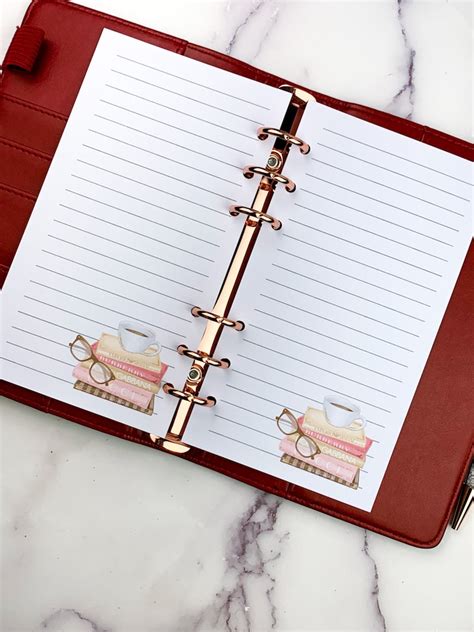 Personal Size Planner Inserts