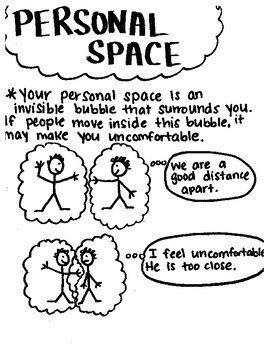 Personal Space Coloring Pages