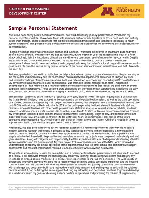 Personal Statement Care Workers Examples