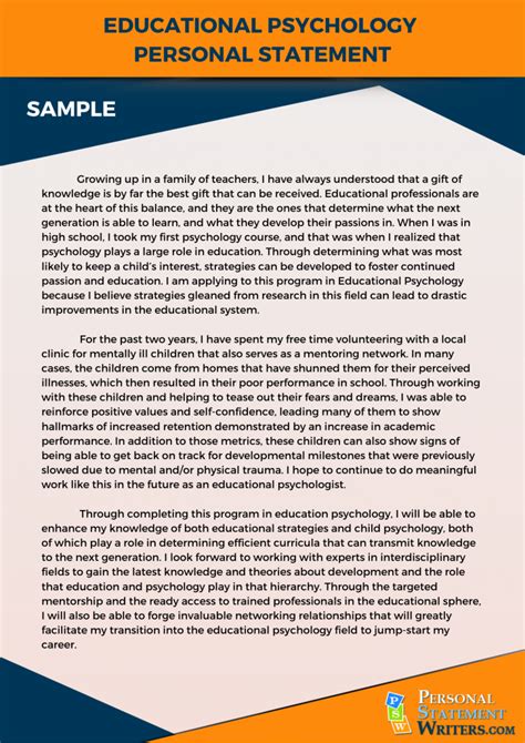 personal statement introduction examples uk