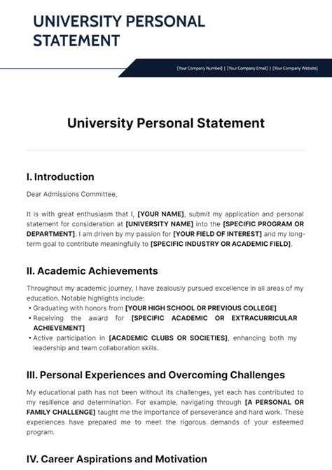 personal statement university application uk