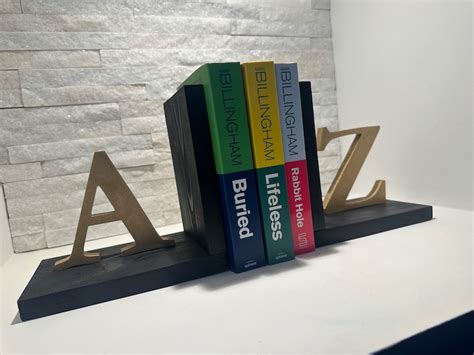 Personalised Book Ends