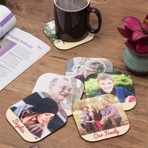 personalised coasters different photos