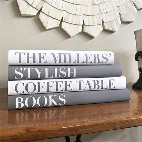 personalised coffee table book