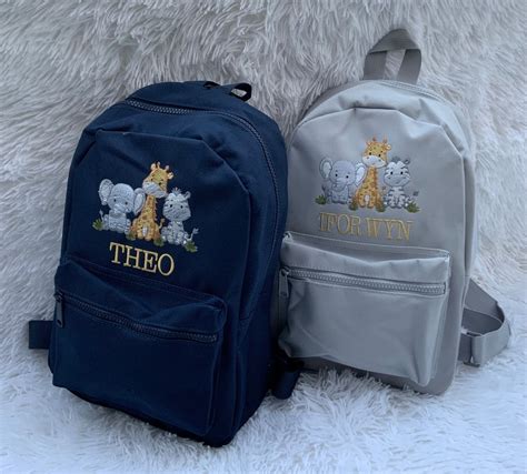 Personalised Embroidered Backpack