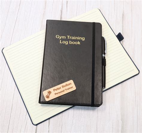 Personalised Notebook Embossing
