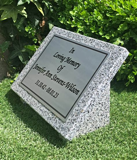 Personalised Plaques For Graves