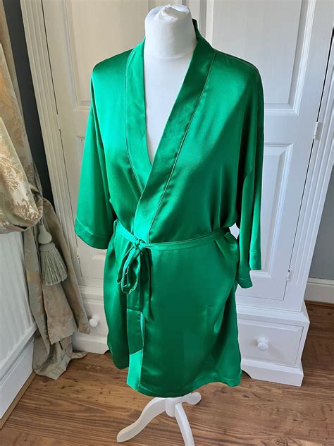 Personalised Silk Bathrobe