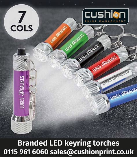 Personalised Torch Keyring