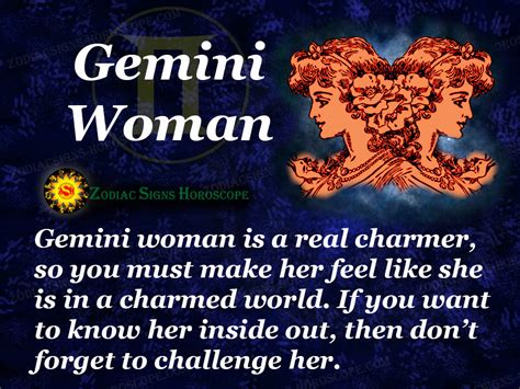 personality traits of a gemini female