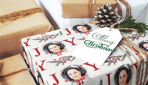 Personalized Christmas Gift Wrapping Paper