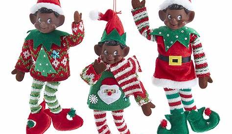 Personalized Christmas Ornaments African American