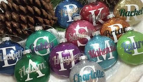 Personalized Christmas Ornaments Bulk