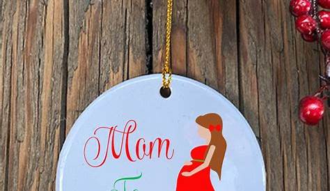 Personalized Christmas Ornaments Pregnancy