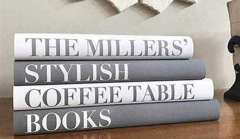 Personalized Coffee Table Books