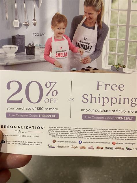 The Benefits Of Personalized Mall Coupon Codes
