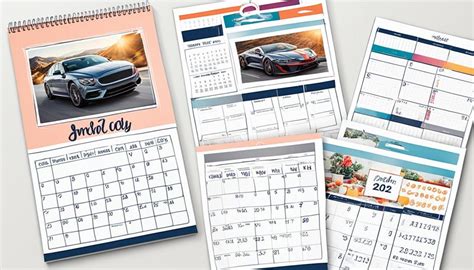 Image of a personalized calendar designed for specific needs