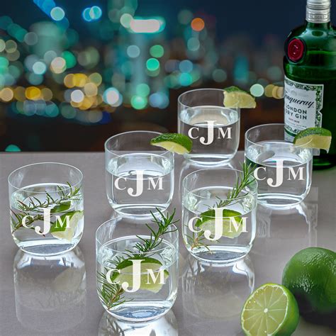 personalized crystal glasses