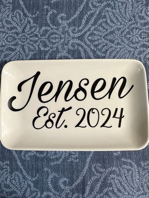 Personalized Decorative Plate