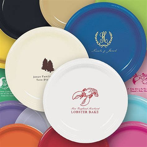 Personalized Dinner Plates Plastic