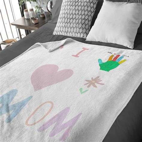 Personalized Drawing Blanket