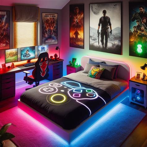 Personalized gaming bedroom
