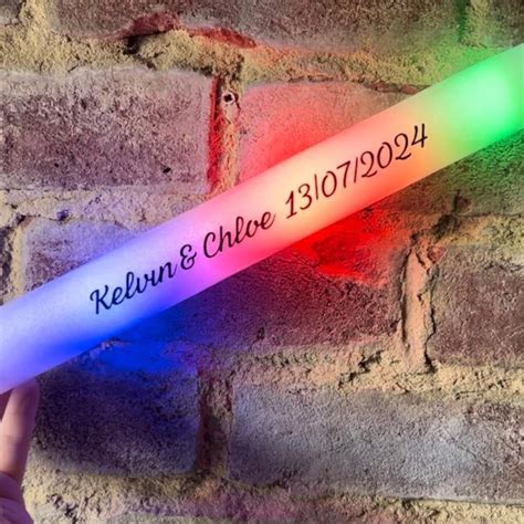 personalized glow sticks