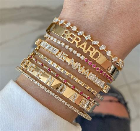 Personalized Gold Name Bracelets