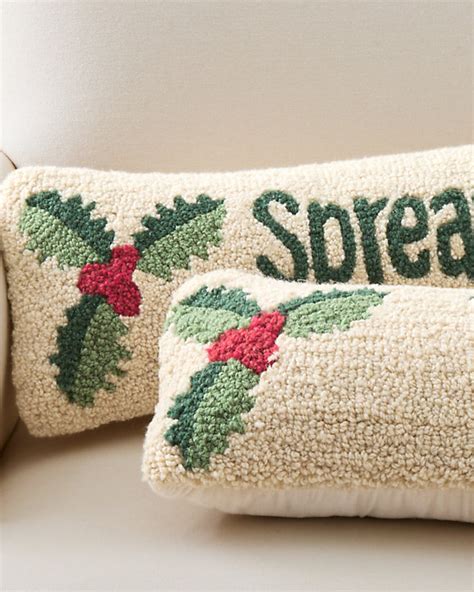 Personalized Hooked Wool Pillow