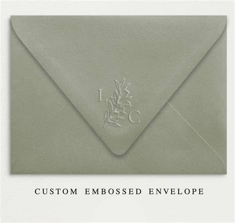 Personalized Invitation Envelopes