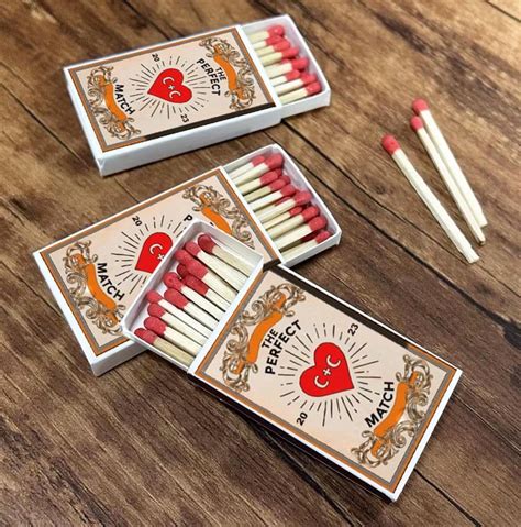 Personalized Matches Box