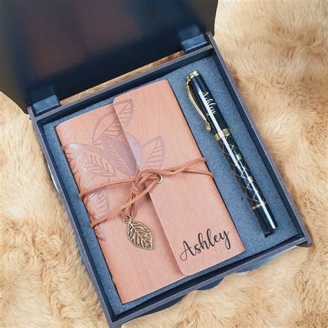 Personalized Notebooks With Pens