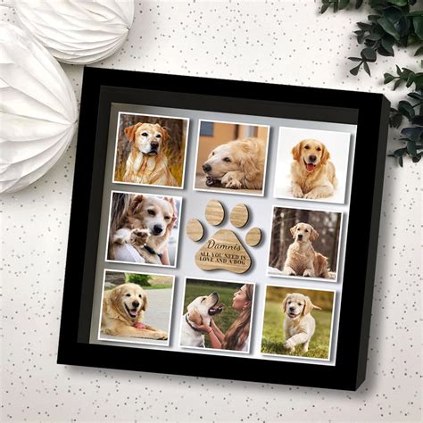 Personalized Picture Frame Dog