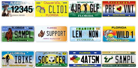 Personalized Plates Florida Cost