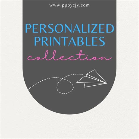 Personalized Printables