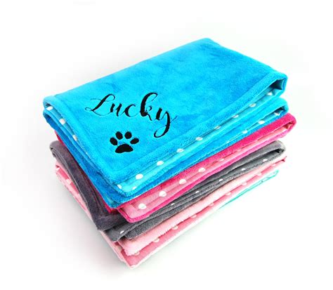 Personalized Puppy Blankets